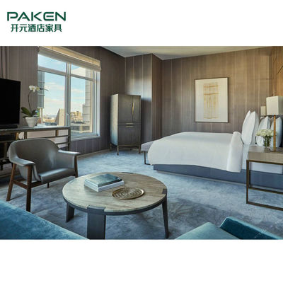 Customized Modern Design 5 Star Hotel Wooden Bedroom Furniture Set